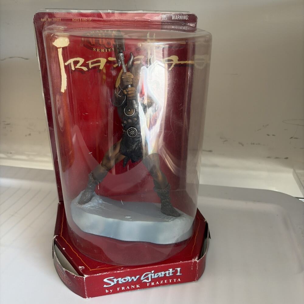 1990's Frazetta's Snow Giant Statue By Frank Frazetta Master Artists Series NEW